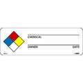 Nmc LABELS, HAZARD WARNING, NFPA,  WOL3